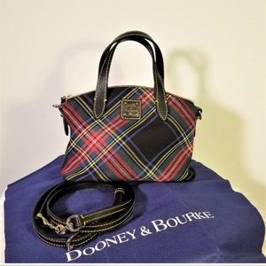 Dooney & Bourke Small Top-handle/Crossbody Bag in Tartan Plaid